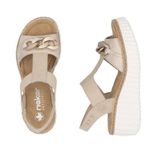 Load image into Gallery viewer, 69158-60 - Sandal with Chain Detail - Reiker