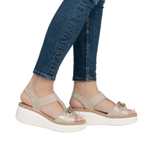 Load image into Gallery viewer, 69158-60 - Sandal with Chain Detail - Reiker