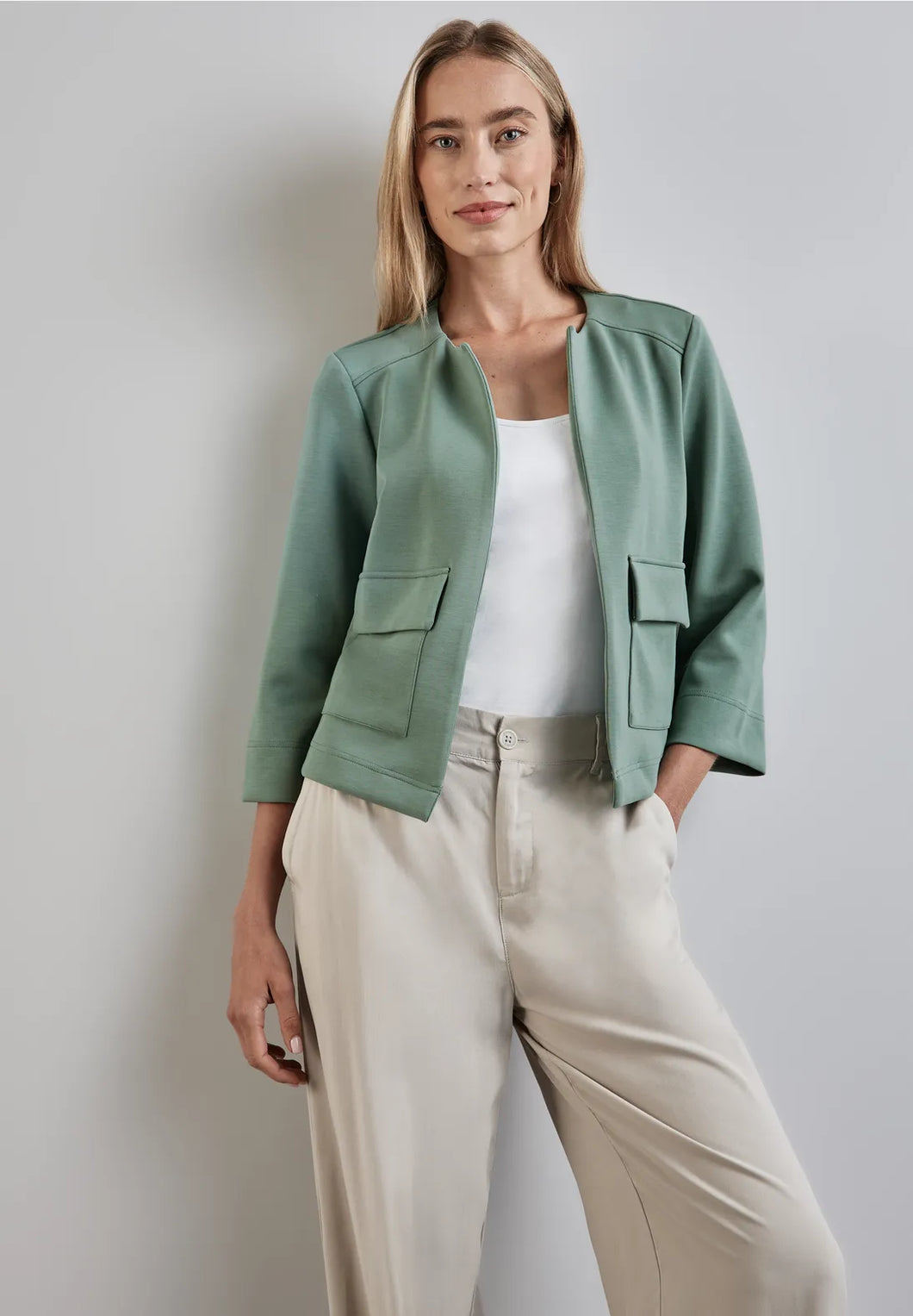 321942 - Silk Look Jackey with Pockets - Street One