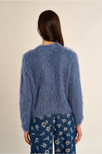 Load image into Gallery viewer, Denim Blue Knitted Cardigan - Molly Bracken