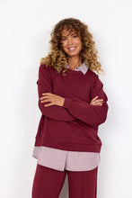 Load image into Gallery viewer, Deep Red Blouse &amp; Jumper - Soya Concept