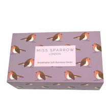 Load image into Gallery viewer, Miss Sparrow Sock Gift Box
