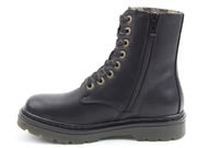 Load image into Gallery viewer, Justina BlackLaced/Zip Ankle Boot- Heavenly Feet
