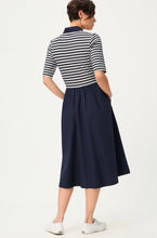 Load image into Gallery viewer, Blue Long Woven Dress - Olsen