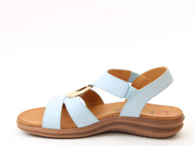 Load image into Gallery viewer, Trace - Blue Sandals - Heavenly Feet