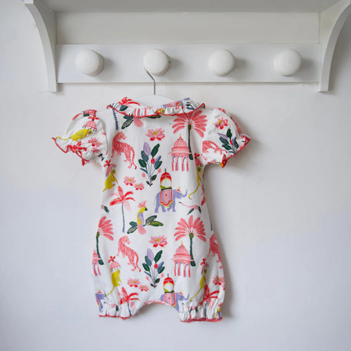 Sultans Garden Print Romper Suit - Powell Craft