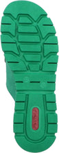 Load image into Gallery viewer, V1088- Green Chain Detail Slip On Sandal- Rieker