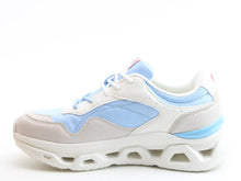 Load image into Gallery viewer, Josey - White/Blue Trainer - Heavenly Feet