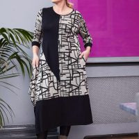 Geo Print Dress - Ora
