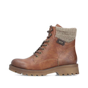 Tan Combat Boot - Rieker