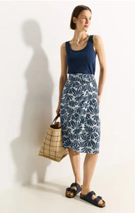 361515 - Print Wrap Skirt - Cecil