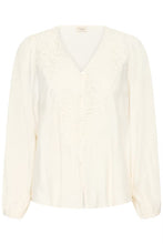 Load image into Gallery viewer, Cream Blouse - Fransa