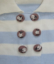 Load image into Gallery viewer, Stripped Sheep Pram Coat - Powell Craft