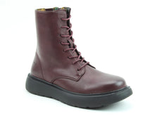 Load image into Gallery viewer, Fern Lace-Up Boot - Burgundy - Heavenly Feet