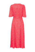 Load image into Gallery viewer, 5414 - Dress with Button Detail - Pink - Fransa