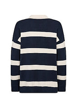 Load image into Gallery viewer, Striped Collar Jumper - Soya Concept