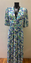 Load image into Gallery viewer, P6185 - Floral Print V-neck Dress - Milo’s Paris