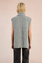 Load image into Gallery viewer, Knitted Sleeveless Sweater Grey - Molly Bracken