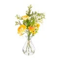 Load image into Gallery viewer, Ranunculus &amp; Pansy in Vase