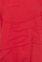 Load image into Gallery viewer, Crew Neck Knit Jumper -Poppy Red - Soquesto