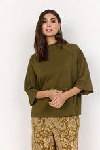 Load image into Gallery viewer, Dark Olive Blouse - Soya Concept
