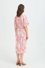 Load image into Gallery viewer, Pink Floral Pattern Dress- Fransa