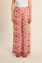 Load image into Gallery viewer, Orange Pattern Woven Pants - Molly Bracken