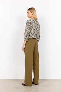 Blue Printed Blouse - Soya Concept