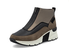 Load image into Gallery viewer, Zip up Front Shoe - Gold - Rieker