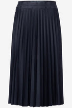 Load image into Gallery viewer, 361428- Pleated Navy Skirt - Street One
