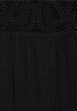 Load image into Gallery viewer, 321795 -  Black Crochet Top - Street One
