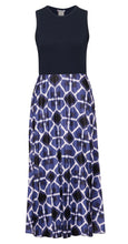 Load image into Gallery viewer, 144065- Sleeveless MIDI Dress w/ printed Skirt- Street One