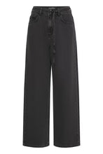 Load image into Gallery viewer, Black High Waist Jeans