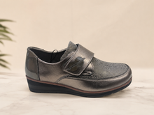 Load image into Gallery viewer, Pewter Strap Shoe