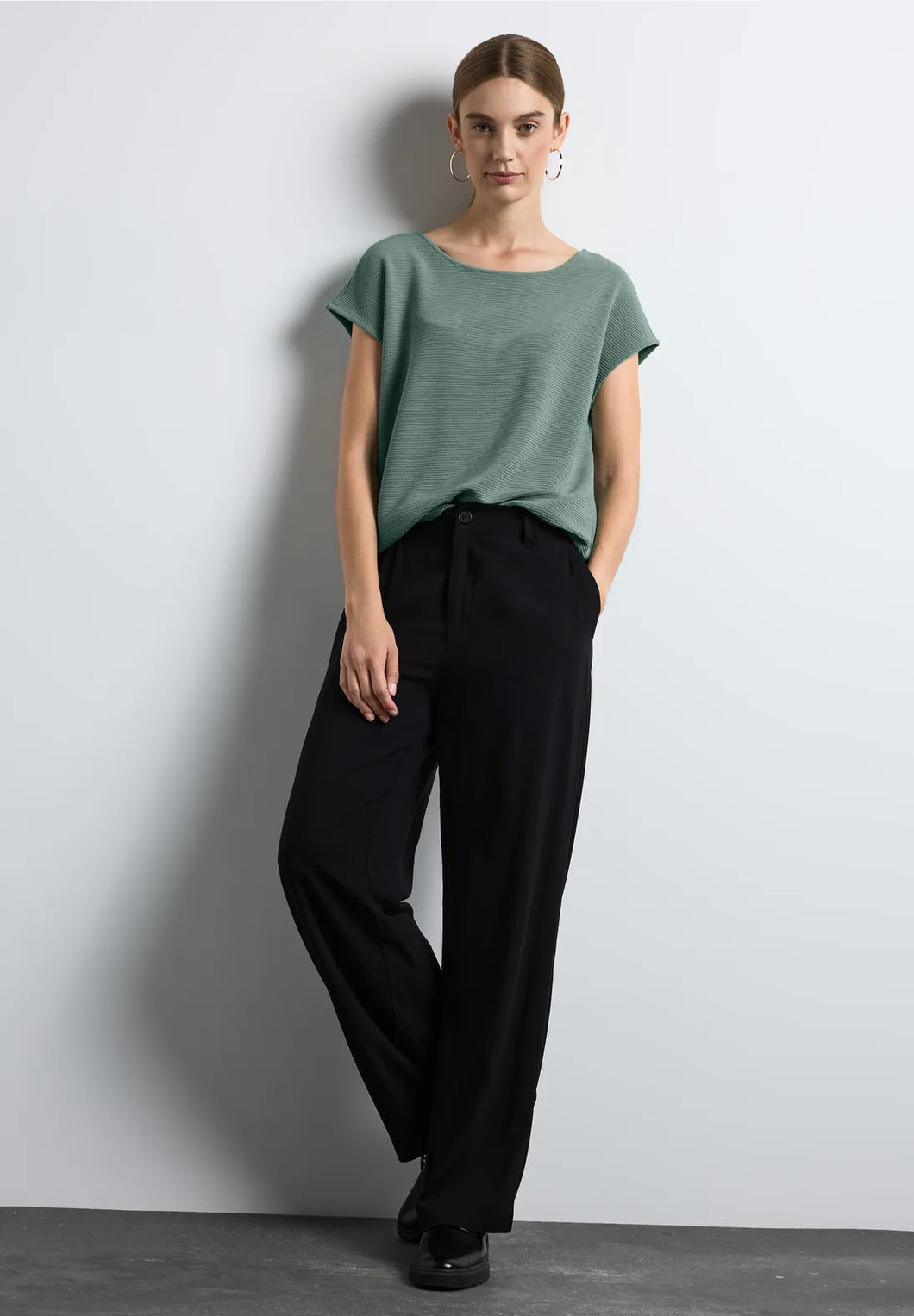 321951- Seafoam Green T-shirt - Street One