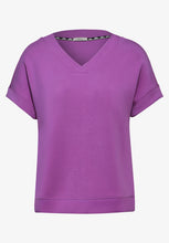 Load image into Gallery viewer, 302782 - V-Neck short sleeve sweatshirt- Cecil