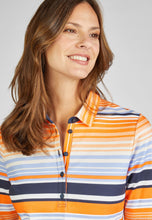 Load image into Gallery viewer, 124359- Stripe Collar T-Shirt- Rabe