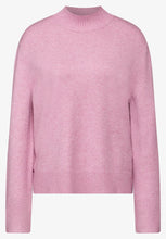 Load image into Gallery viewer, 302899-Pink Stand Up Collar Jumper -Street One
