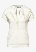 Load image into Gallery viewer, 33474 Happy Print Hoody - vanilla white - Cecil