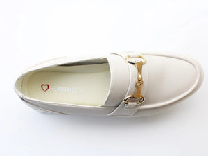 Dove Loafer Shoe - Beige - Heavenly Feet