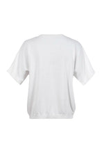 Load image into Gallery viewer, Crew Neck Knit Jumper -Off White - Soquesto