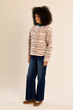 Load image into Gallery viewer, Ladies Woven Jacket Off White - Molly Bracken