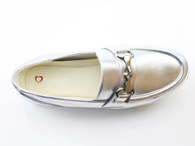 Load image into Gallery viewer, Dove Loafer Shoe - Silver - Heavenly Feet