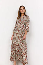 Load image into Gallery viewer, Red Printed Dress - Soya Concept