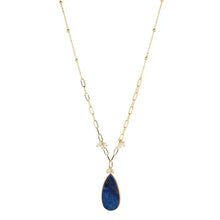 Load image into Gallery viewer, Lapis Long Necklace - Knight &amp; Day
