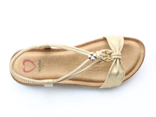 Load image into Gallery viewer, Chime - Gold Sandals - Heavenly Feet