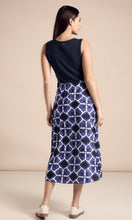 Load image into Gallery viewer, 144065- Sleeveless MIDI Dress w/ printed Skirt- Street One