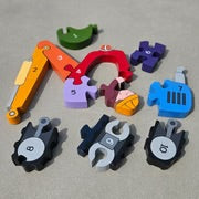 Load image into Gallery viewer, Number Digger  - Alphabet Jigsaw