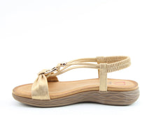 Load image into Gallery viewer, Chime - Gold Sandals - Heavenly Feet