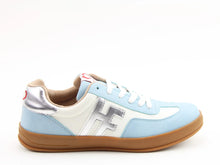 Load image into Gallery viewer, Madison Trainer - Blue/White/Silver - Heavenly Feet